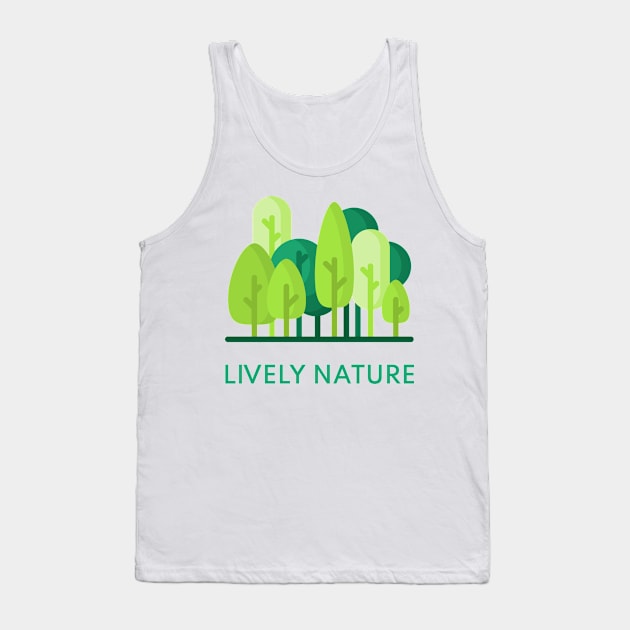 LIVELY NATURE FOREST Tank Top by Lively Nature